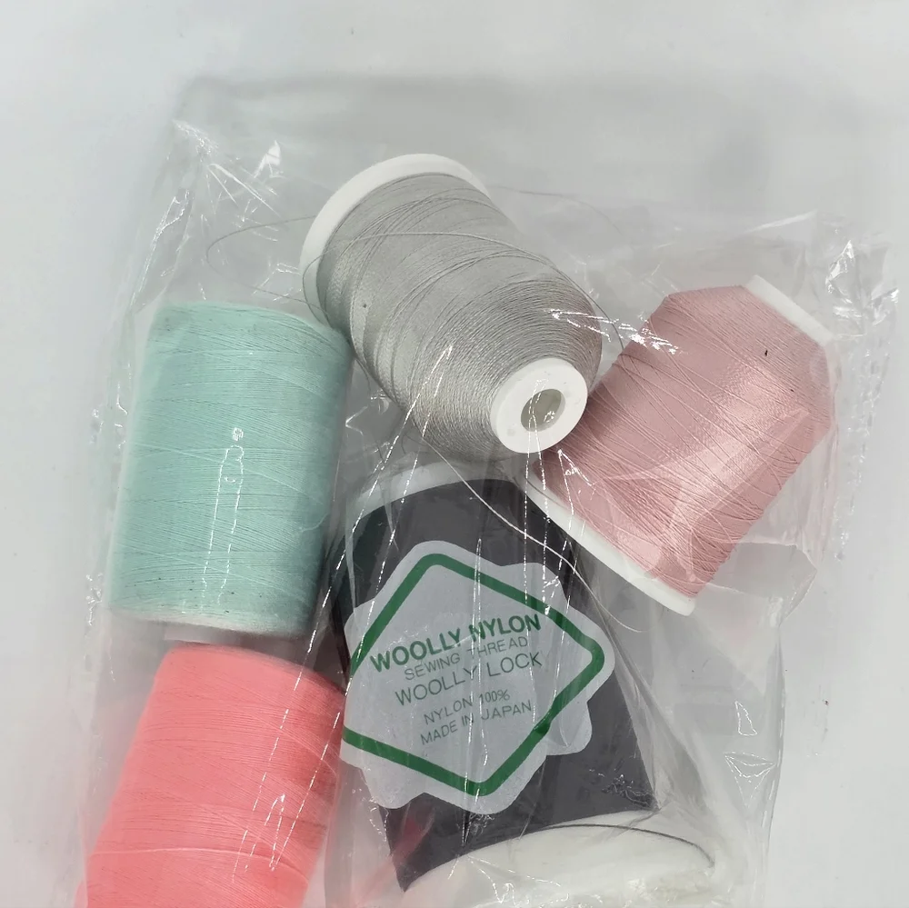 Polyester Embroidery Machine Thread Spools – Set of 5 – 40wt, 1000m Each